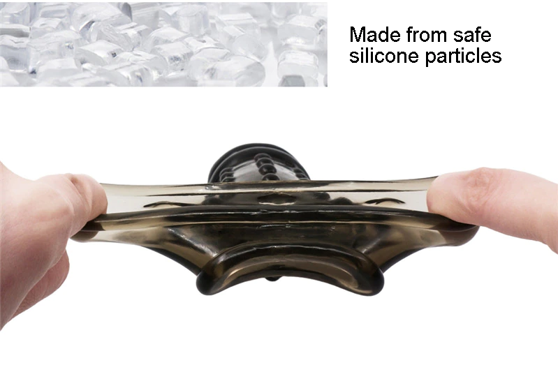 Curious Kitty Penis Sleeve Flexible Extender - Image 4