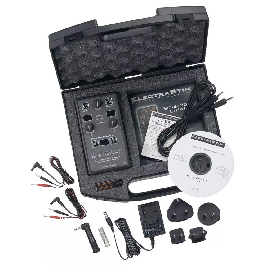 ElectraStim SensaVox High Spec Audio and Voice Controlled Stimulator Kit