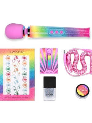 Le Wand Petite Rainbow Ombre Limited Edition Massager