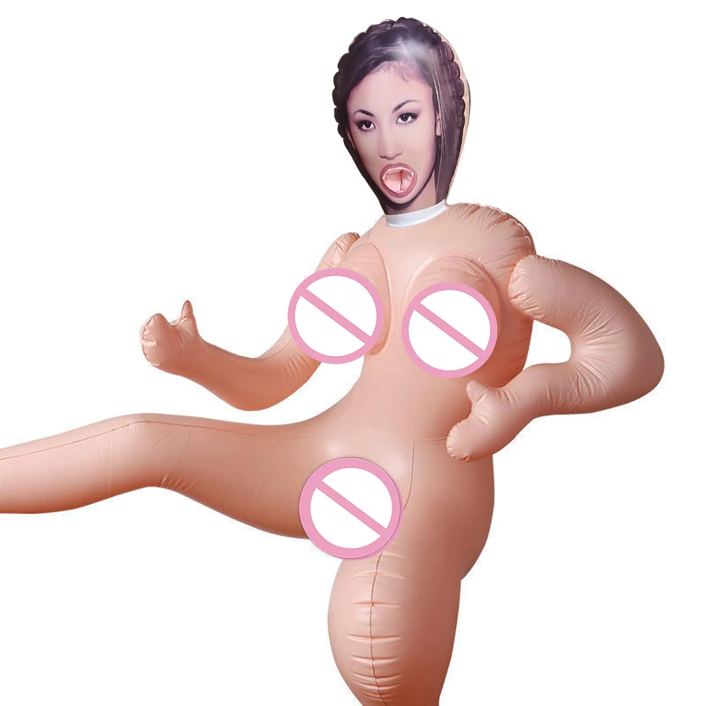 Inflatable Sex Doll Removable Vagina Sex Toy For Men Male Masturbator - Image 2